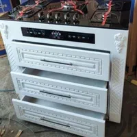 اجاق گاز طرح زیره کابینت گارانتی شیشه مدلu ۱۰۰۰۱۷|اجاق گاز و لوازم برقی پخت‌وپز|رشت, رشتیان|دیوار