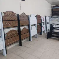 تخت خواب دو طبقه وکیوم /آنتیک طلایی/|تخت و سرویس خواب|اصفهان, هفتون|دیوار