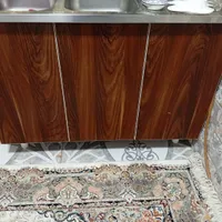 کابینت ظرفشویی با سینگ وبالا وآبچکون کامل|مصالح و تجهیزات ساختمان|اندیمشک, |دیوار