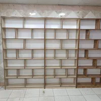 کتابخانه زنبوری|کتابخانه، شلف، قفسه‌های دیواری|قم, نیروگاه|دیوار