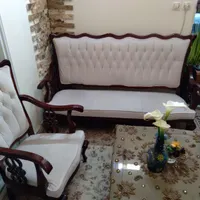 مبل ۷نفره چوب راش درحدنو عالی|مبلمان خانگی و میز عسلی|بابل, |دیوار