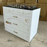 اجاق گاز شیشه ای 3کشو ام دی اف