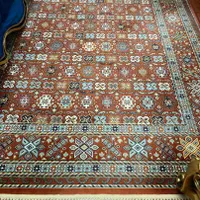 ماشینی فرش ۶ متری طرح ستاره