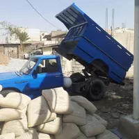 نیسان جکی حمل انواع مصالح ونخاله همراه باکارگر