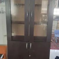 کتابخانه|کتابخانه، شلف، قفسه‌های دیواری|تهران, سازمان برنامه|دیوار