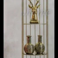 استند پایه فلزی دکوری تزیینی نیم قفس مدل کله گنبدی|صنایع دستی و سایر لوازم تزئینی|آفتاب, |دیوار