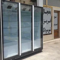یخچال فریزر ۳درب مشکی درب تمام شیشه ای ایلیا|عمده‌فروشی|مشهد, فدک|دیوار