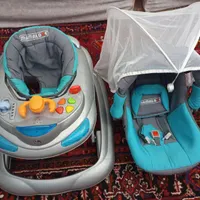 رورک وکریر همراه با تور پشه خیلی کم استفاده شده