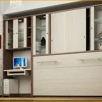 کمد دیواری و کتابخانه و جاکفشی
