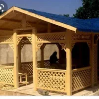 کم درب تمام چوب سونا پله نرده آلاچیق کلبه|مصالح و تجهیزات ساختمان|مشهد, نوید|دیوار