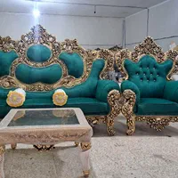 مبل استیل ۹نفره مدل شاهانه سلطنت|مبلمان خانگی و میز عسلی|ارومیه, |دیوار