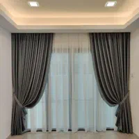 انواع پرده 1قساط بلندمدت بدون سود پرده زبرا دکور|پرده، رانر، رومیزی|تبریز, |دیوار