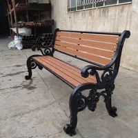 نیمکت فلزی فرشتگان پارکی ویلایی چوب پلاست مقاوم