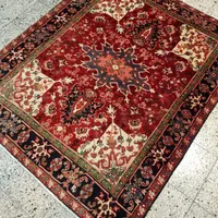 قالیچه دستباف اصل هریس آنتیک پشم دست‌ریس رنگ گیاهی|فرش|تهران, بازار|دیوار