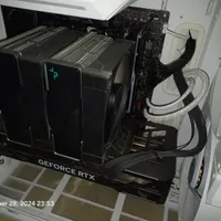 کیس ۴۰۷۰ ti با رایزن 7600x با مادربرد راگ استریکس