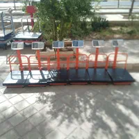 باسکول ۳۰۰کیلویی نمایشگر استیل و گاردار|فروشگاه و مغازه|پاکدشت, |دیوار