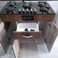 اجاق گاز ۵شعله شیشه کابینتی / گارانتی ۲۴ماهه|اجاق گاز و لوازم برقی پخت‌وپز|رشت, رشتیان|دیوار