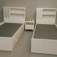 تخت یکنفره تخت خواب یکنفره سرویس اتاق خواب یک نفره|تخت و سرویس خواب|مشهد, سیس‌آباد|دیوار