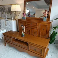 آینه کنسول میز تلویزیون بهار