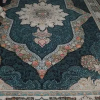 یک عدد فرش آبی خوشکل|فرش|تهران, بهاران|دیوار