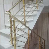 نرده استیل حفاظ استیل شیشه سکوریت نرده شیشه