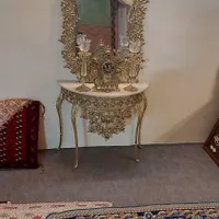 آینه شمعدان کنسول ساعت