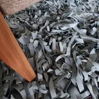 فرش چرمی  طوسی پرز بلند(شگی)|فرش|مشهد, هنرستان|دیوار