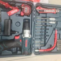 دریل شارژی رونیکس با لوازم صنعتی