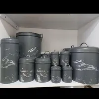 سرویس اورانوس ۱۷ پارچه طوسی(بانکه حبوبات و..)|ظروف نگهدارنده، پلاستیکی، یک‌بارمصرف|تهران, کاظم‌آباد|دیوار