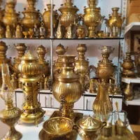 برنجی سماور ذغالی دامادی گازی زغالی|سماور، چای‌ساز، قهوه‌ساز|تهران, آجودانیه|دیوار