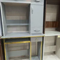 میز تحریر کتابخانه دار ساده و شیک|میز تحریر و کامپیوتر|کاشان, |دیوار