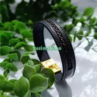 دستبند چرم مو