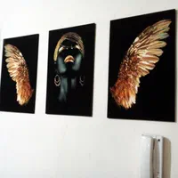 تابلو نیلوفر دکوراتیو مجموعه سه عدد شاسی مدرن|تابلو، نقاشی، عکس|بروجرد, |دیوار