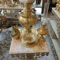 سرویس سماور برنز برنزی|سماور، چای‌ساز، قهوه‌ساز|کرج, حصارک بالا|دیوار