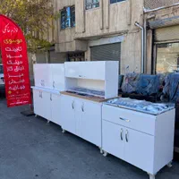 ظرفشویی ۱۲۰ کابینت ۱۵۰ گاز استیل کلاسرویس۳/۶۰سانت|مصالح و تجهیزات ساختمان|میاندوآب, |دیوار