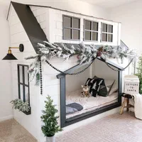 تخت کودک یک نفره کلبه ای