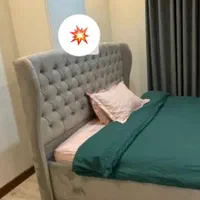 تخت خواب مدل طاووس تکنفره و دونفره کد ۱۰۰۴|تخت و سرویس خواب|تهران, الهیه|دیوار
