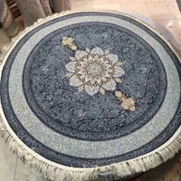 فرش دایره ۱۵۰ در ۱۵۰ نخ اکرولیک نگارین مشهد