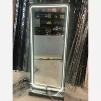 آینه قدی نئون مستطیل قاب دار