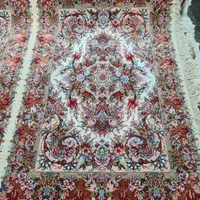 جفت زرنیم رج ۵۰ کف ابریشم بافت تبریز