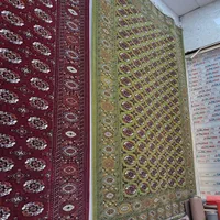 فر ترکمن لاکی سبز ۹ متری ۷۰۰ شانه اکرولیک نگارین|فرش|مشهد, امیر|دیوار