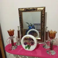 آیینه و شمعدان