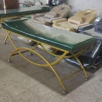 تخت پایه هلالی لوکس ماساژ مطب معاینه|آرایشی، بهداشتی، درمانی|ری, شهید غیوری (ابن باویه)|دیوار