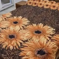 رو تختی دونفره چنس پارچه ترک