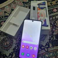 سامسونگ Galaxy A51 نقره ای با ۱۲۸ گیگ تمیز|موبایل|تهران, وردآورد|دیوار