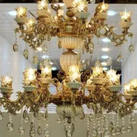 لوستر تالاری|لوستر و چراغ آویز|شیراز, شهرک گلستان|دیوار