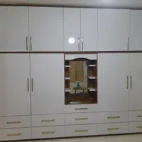 کمد دیواری   سامین چوب