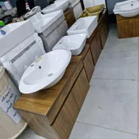 کابینت روشویی کابینتی(طرح چوب)کد۳۴(اینه باکس)