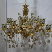 لوستر ۱۲شعله|لوستر و چراغ آویز|مشهد, سیس‌آباد|دیوار