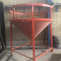 تانکر قیفی پلیمری مناسب میکسر